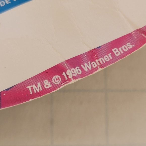 Vintage w Tag 1996 Warner Brothers Space Jam Tweety Bird Tune Squad Plush Toy - Picture 11 of 16